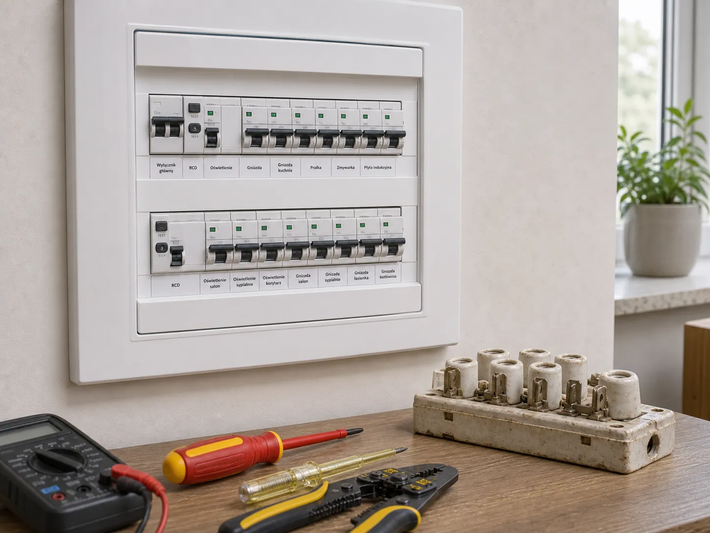 Modernizacja starej instalacji elektrycznej w mieszkaniu